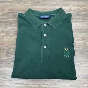 Polo Ralph Lauren Hunter Green CREST PCG Polo Shirt XL